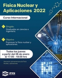 Curso internacional sobre Física Nuclear y Aplicaciones 2022