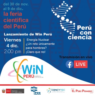 Las Mujeres del Sector Nuclear del Per&uacute;&nbsp;presentar&aacute;n oficialmente la red WiN Per&uacute;
